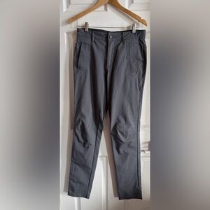Lululemon Men’s Pinstriped Commute Pants - Gray